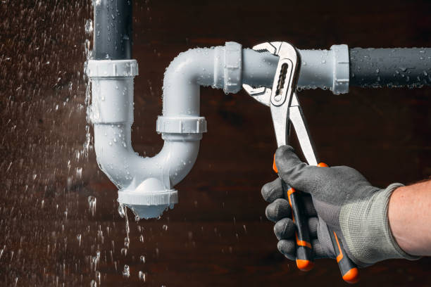 Professional Water Line Repair technician working in Talmo, GA